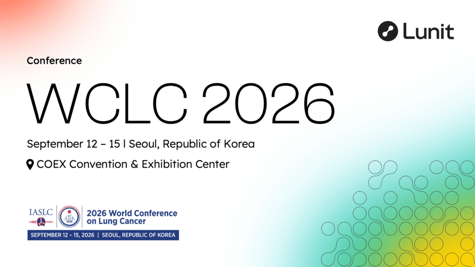 LuNIT Unveils AI-Powered Lung Cancer Research at WCLC 2026 with Three Precision Medicine Studies